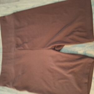 Brown Biker Shorts